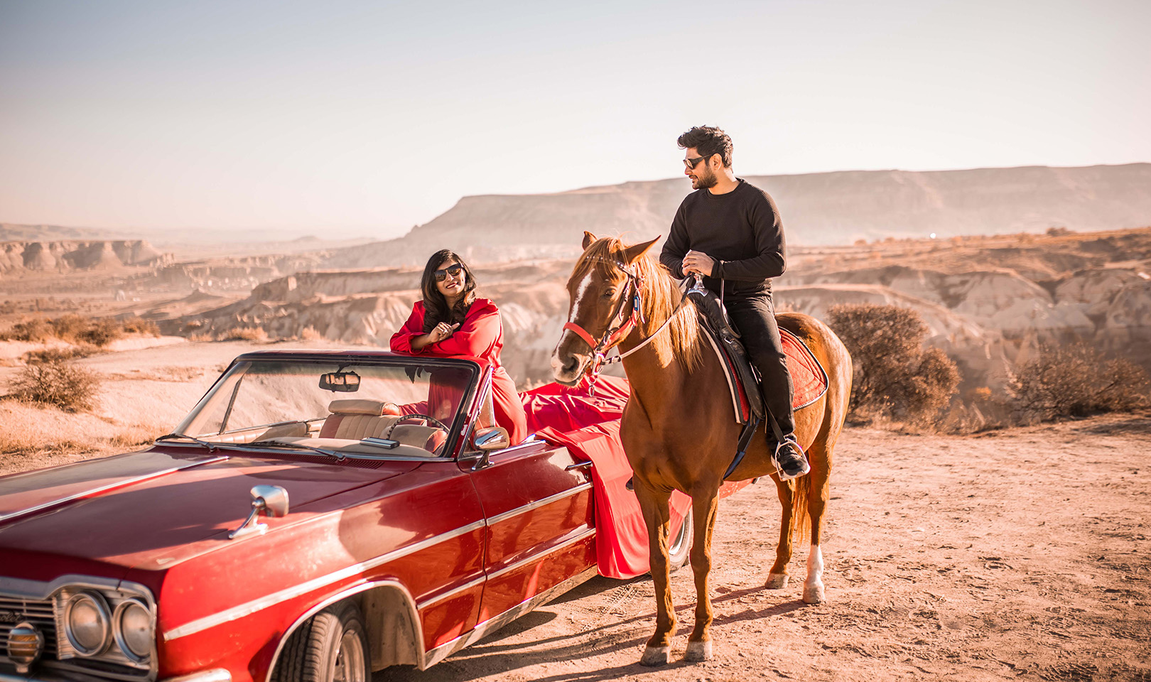 Kapadokya Atları ile Fotoğraf Çekimi (2)